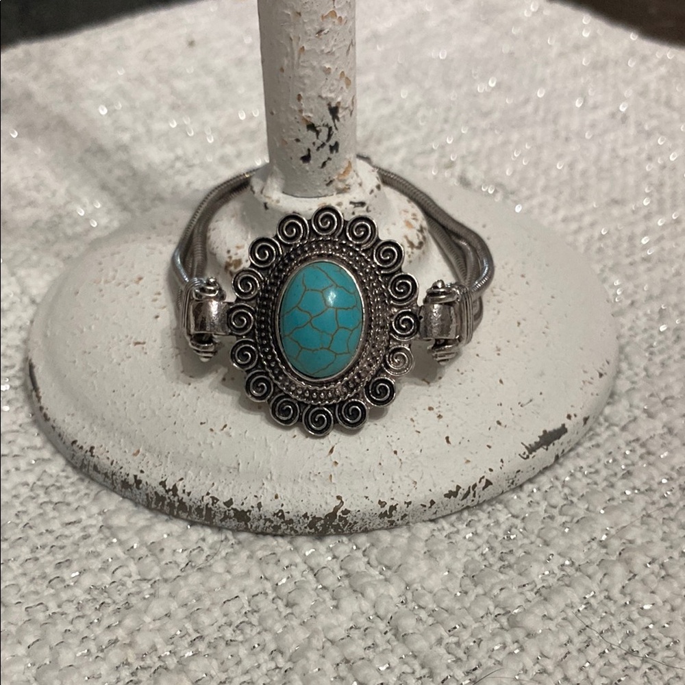 Turquoise Silver Bracelet